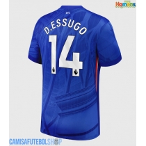 Camisa de time de futebol Chelsea Dario Essugo #14 Replicas 1º Equipamento 2025-26 Manga Curta